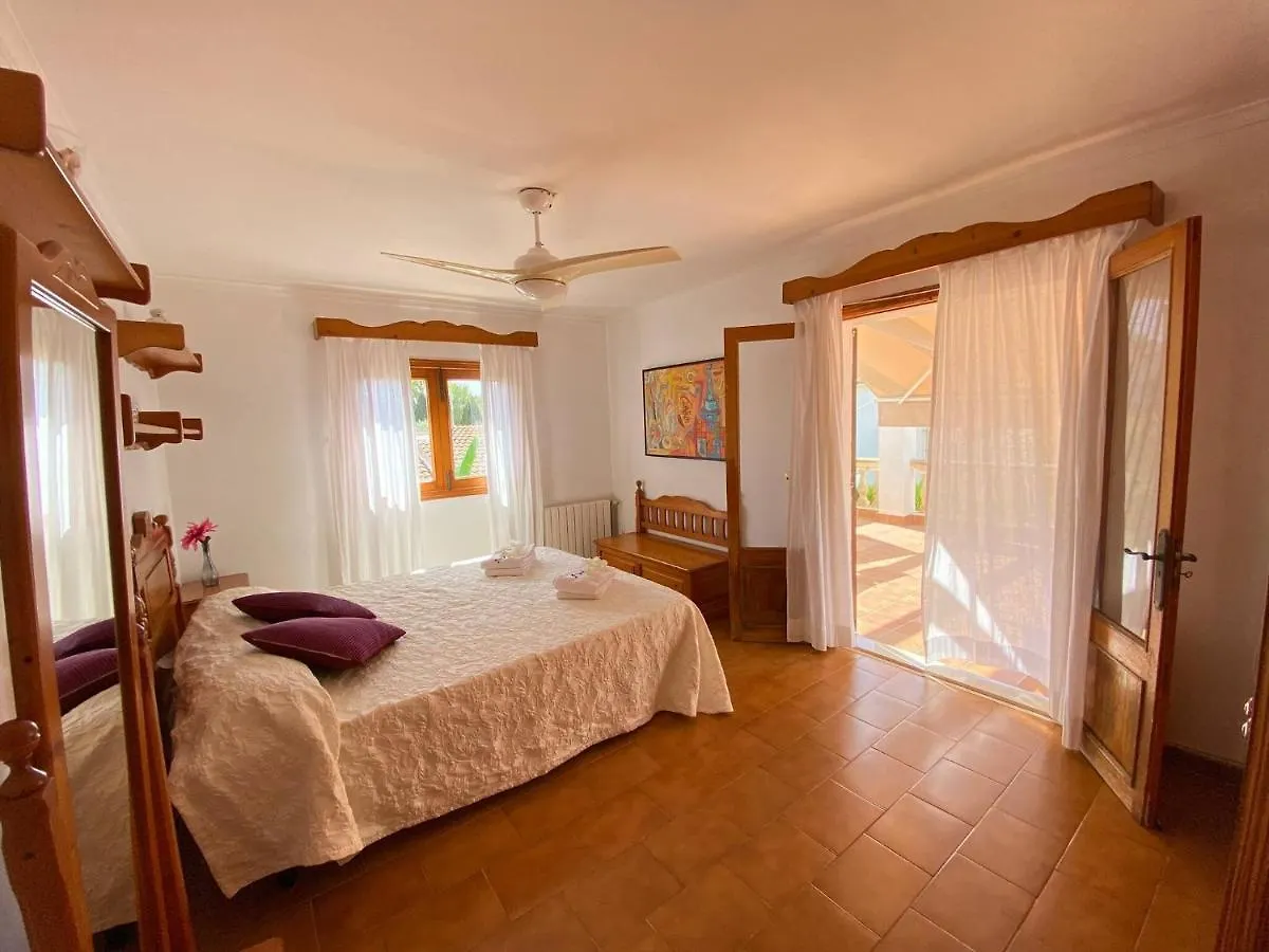 아파트 Villa Ses Ancores 300M From Sa Coma Beach